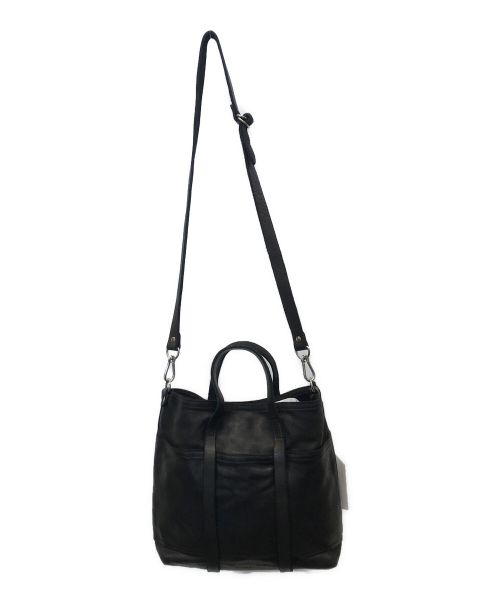 GUIDI（グイディ）GUIDI (グイディ) SOFT HORSE FULL GRAIN SMALL TOTE BAG ブラックの古着・服飾アイテム
