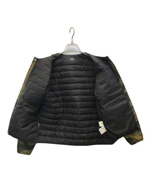 THE NORTH FACE（ザ ノース フェイス）THE NORTH FACE (ザ ノース フェイス) ノベルティーウインドストッパーゼファーシェルカーディガン カーキ サイズ:Sの古着・服飾アイテム