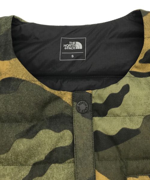 THE NORTH FACE（ザ ノース フェイス）THE NORTH FACE (ザ ノース フェイス) ノベルティーウインドストッパーゼファーシェルカーディガン カーキ サイズ:Sの古着・服飾アイテム