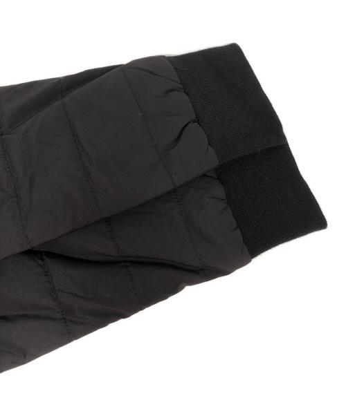 wjk（ダブルジェイケー）wjk (ダブルジェイケー) 素材切替MA-1 ブラック サイズ:Mの古着・服飾アイテム