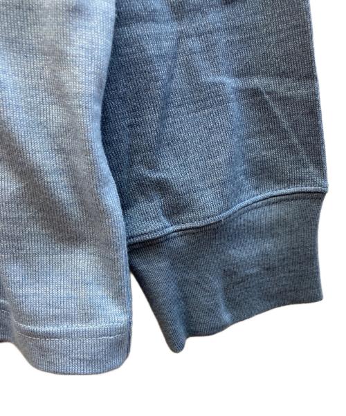 LACOSTE（ラコステ）LACOSTE (ラコステ) ラグランコットンニット ブルー サイズ:FR 4の古着・服飾アイテム