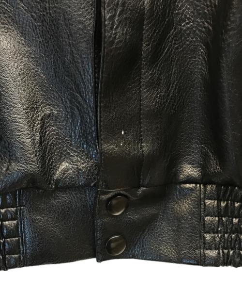 A FEW GOOD KIDS（アフューグッドキッズ）A FEW GOOD KIDS (アフューグッドキッズ) フェイクレザースタジャン ブラック サイズ:XLの古着・服飾アイテム