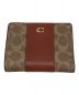 COACH（コーチ）の古着「バイフォールド スナップ ウォレット」｜ブラウン