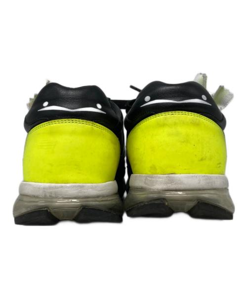 VOILE BLANCHE（ボイルブランシェ）VOILE BLANCHE (ボイルブランシェ) レザーコンビローカットスニーカー ブラック サイズ:42の古着・服飾アイテム