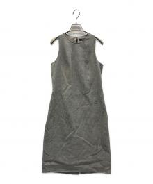 POLO RALPH LAUREN（ポロ・ラルフローレン）の古着「ポシハウンドトゥースAラインドレス」｜グレー