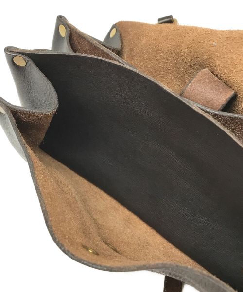 vasco（ヴァスコ）vasco (バスコ) OLD OIL Series/ショルダーバッグ ブラウンの古着・服飾アイテム