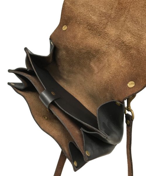 vasco（ヴァスコ）vasco (バスコ) OLD OIL Series/ショルダーバッグ ブラウンの古着・服飾アイテム