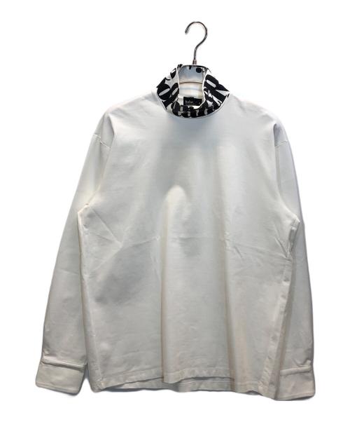 KOLOR（カラー）KOLOR (カラー) ハイゲージポンチハイネックカットソー ホワイト サイズ:4の古着・服飾アイテム