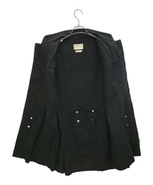 YOKE（ヨーク）YOKE (ヨーク) Military Long Vest ブラック サイズ:4の古着・服飾アイテム