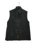 YOKE（ヨーク）の古着「Military Long Vest」｜ブラック