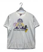 DISNEYディズニー）の古着「プリントTシャツ」｜ホワイト