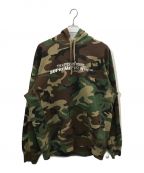 SUPREMEシュプリーム）の古着「World Is Yours Hooded Sweatshirt」｜オリーブ