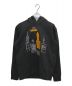 COACH（コーチ）の古着「Jean-Michel Basquiat Hoodie」｜ブラック