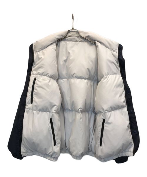 X-LARGE（エクストララージ）X-LARGE (エクストララージ) REVERSIBLE DOWN JACKET ネイビー×グレー サイズ:XLの古着・服飾アイテム