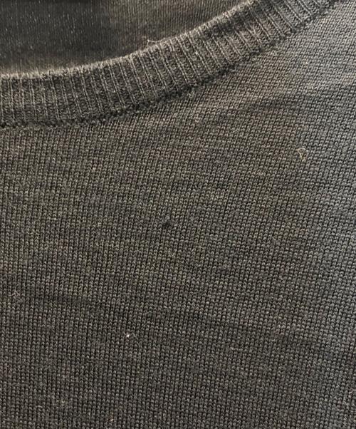 JOHN SMEDLEY（ジョンスメドレー）JOHN SMEDLEY (ジョンスメドレー) ウールクルーネックニット ブラック サイズ:XLの古着・服飾アイテム