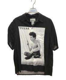 WACKO MARIA（ワコマリア）の古着「LARRY CLARK TULSA ‘S/S HAWAIIAN SHIRT」｜ブラック