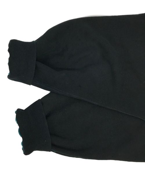 Champion REVERSE WEAVE（チャンピオン リバース ウィーブ）Champion REVERSE WEAVE (チャンピオン リバース ウィーブ) 90’S スナップボタンスウェットカーディガン ブラック サイズ:XLの古着・服飾アイテム