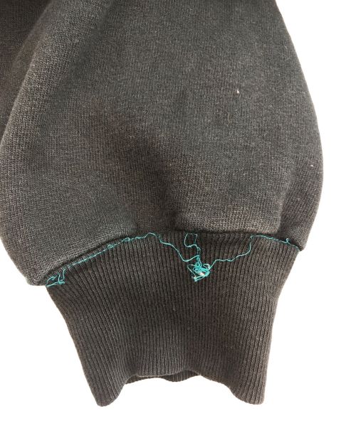 Champion REVERSE WEAVE（チャンピオン リバース ウィーブ）Champion REVERSE WEAVE (チャンピオン リバース ウィーブ) 90’S スナップボタンスウェットカーディガン ブラック サイズ:XLの古着・服飾アイテム