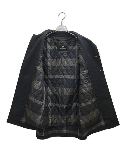BLACK LABEL CRESTBRIDGE（ブラックレーベル クレストブリッジ）BLACK LABEL CRESTBRIDGE (ブラックレーベル クレストブリッジ) ライナー付ステンカラーコート ネイビー サイズ:Mの古着・服飾アイテム
