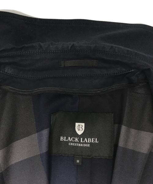 BLACK LABEL CRESTBRIDGE（ブラックレーベル クレストブリッジ）BLACK LABEL CRESTBRIDGE (ブラックレーベル クレストブリッジ) ライナー付ステンカラーコート ネイビー サイズ:Mの古着・服飾アイテム