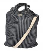 RRLダブルアールエル）の古着「ヒッコリーストライプトートバッグ」｜インディゴ