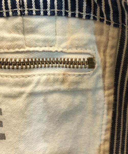 RRL（ダブルアールエル）RRL (ダブルアールエル) ヒッコリーストライプトートバッグ インディゴの古着・服飾アイテム