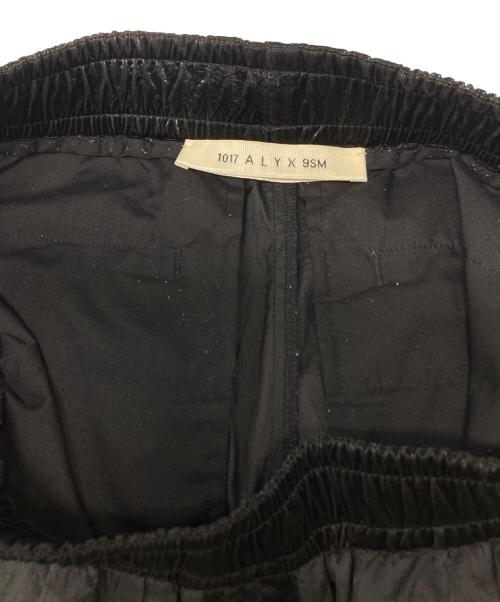 1017 ALYX 9SM（テンセブンティーン アリクス ナインエスエム）1017 ALYX 9SM (アリクス) ナイロンパンツ ブラック サイズ:XSの古着・服飾アイテム