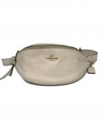 COACHコーチ）の古着「ボディーバッグ」｜ホワイト