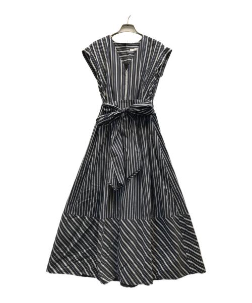 HER LIP TO（ハーリップトゥ）HER LIP TO (ハーリップトゥ) Lover Back Ribbon Dress グレー サイズ:Sの古着・服飾アイテム