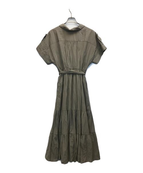 HER LIP TO（ハーリップトゥ）HER LIP TO (ハーリップトゥ) Day Dreaming Long Shirt Dress ブラウン サイズ:Sの古着・服飾アイテム