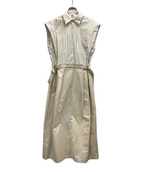 CLANE（クラネ）CLANE (クラネ) 2WAY ADJUST ONEPIECE アイボリー サイズ:2の古着・服飾アイテム