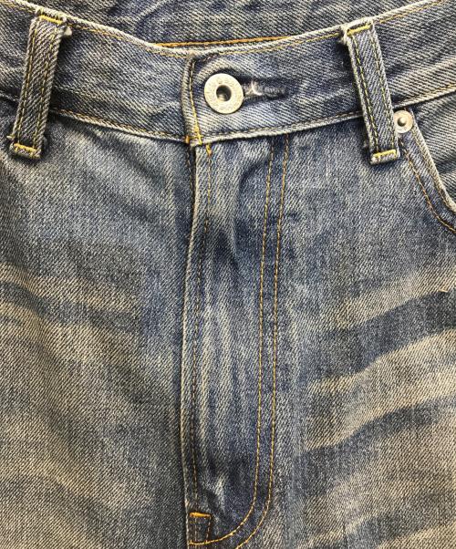 A BATHING APE（アベイシングエイプ）A BATHING APE (アベイシングエイプ) ワンポイントデニムパンツ インディゴ サイズ:Lの古着・服飾アイテム