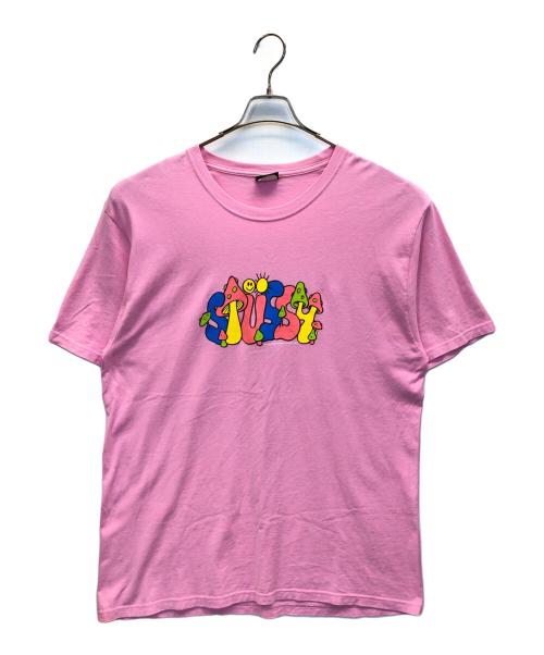 stussy（ステューシー）stussy (ステューシー) Colorado Tee ピンク サイズ:Lの古着・服飾アイテム
