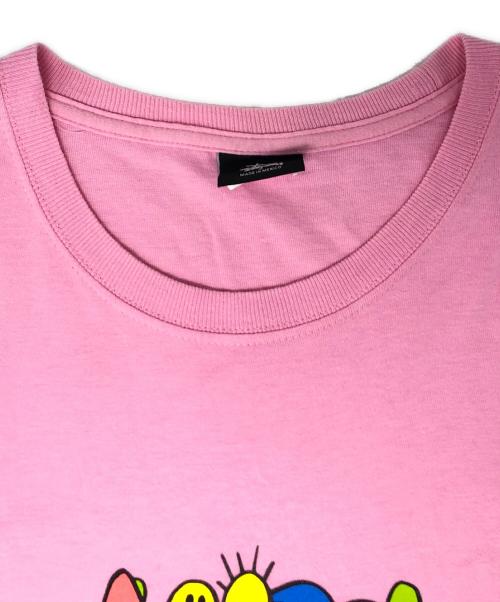 stussy（ステューシー）stussy (ステューシー) Colorado Tee ピンク サイズ:Lの古着・服飾アイテム