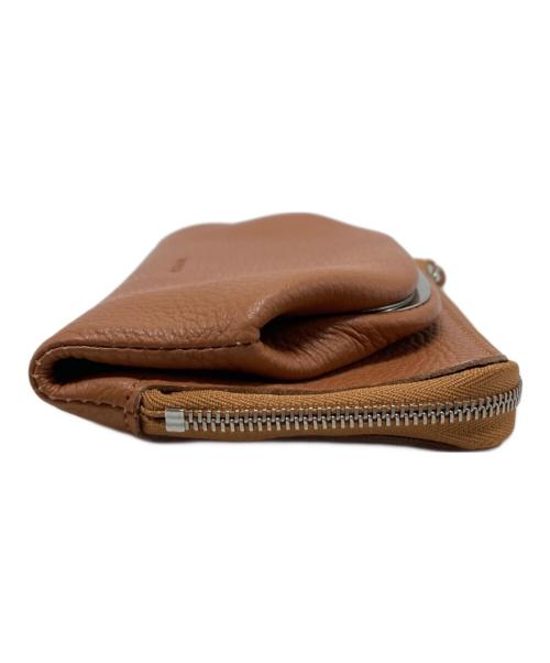 MARROW（マロウ）MARROW (マロウ) FRAME PURSE WALLET ブラウン サイズ:₋の古着・服飾アイテム