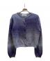 LE CIEL BLEU（ルシェルブルー）の古着「Gradation Mohair Cardigan」｜パープル