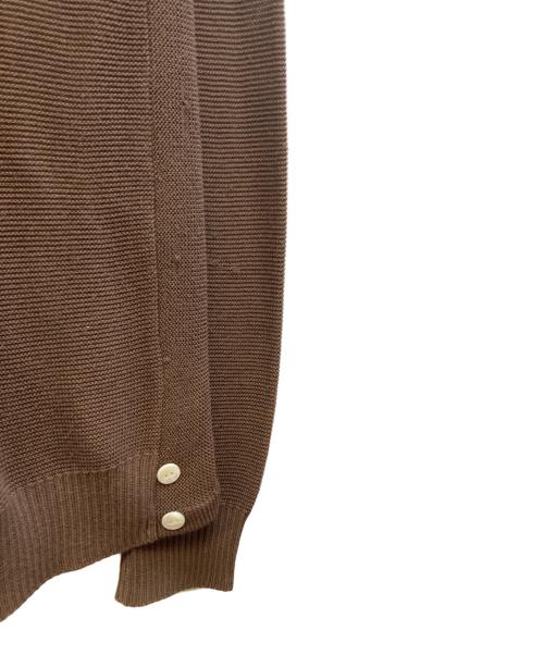 Needles（ニードルズ）Needles (ニードルズ) V Neck Cardigan ブラウン サイズ:Mの古着・服飾アイテム