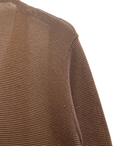 Needles（ニードルズ）Needles (ニードルズ) V Neck Cardigan ブラウン サイズ:Mの古着・服飾アイテム