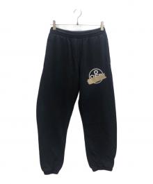OFFWHITE（オフホワイト）の古着「TAPED ARROWS スウェット ジョガーパンツ」｜ブラック