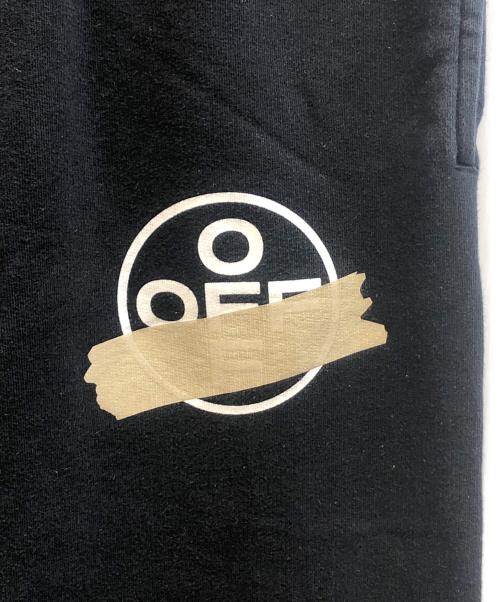 OFFWHITE（オフホワイト）OFFWHITE (オフホワイト) TAPED ARROWS スウェット ジョガーパンツ ブラック サイズ:Mの古着・服飾アイテム