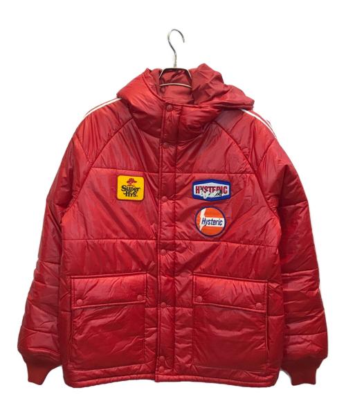 Hysteric Glamour（ヒステリックグラマー）Hysteric Glamour (ヒステリックグラマー) RACING フーデッドブルゾン レッド サイズ:L 未使用品の古着・服飾アイテム