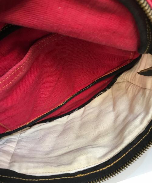 ONE-PIECE OF ROCK（ワンピース オブ ロック）ONE-PIECE OF ROCK (ワンピース オブ ロック) DENIM SHOULDER BAG レッドの古着・服飾アイテム