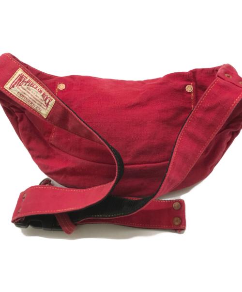 ONE-PIECE OF ROCK（ワンピース オブ ロック）ONE-PIECE OF ROCK (ワンピース オブ ロック) DENIM SHOULDER BAG レッドの古着・服飾アイテム