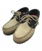 Timberlandティンバーランド）の古着「AUTHENTICS 3EYE CLASSIC LUG」｜アイボリー×ブラック