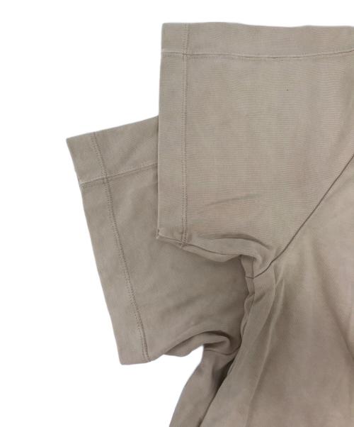 KITH（キス）KITH (キス) Logo刺繍Tee ベージュ サイズ:Lの古着・服飾アイテム