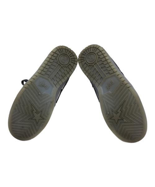 BAPESTA（ベイプスタ）BAPESTA (ベイプスタ) BAPE SK8 STA #5 グレー サイズ:26.5CMの古着・服飾アイテム