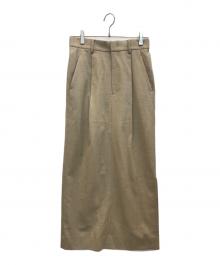 CHAOS（カオス）の古着「24AW ラークウールSK」｜ベージュ