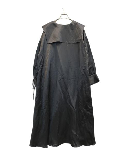 PLAIN PEOPLE（プレインピープル）PLAIN PEOPLE (プレインピープル) BRIGHT KERSEYワンピース グレー サイズ:3 未使用品の古着・服飾アイテム