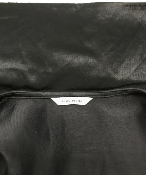 PLAIN PEOPLE（プレインピープル）PLAIN PEOPLE (プレインピープル) BRIGHT KERSEYワンピース グレー サイズ:3 未使用品の古着・服飾アイテム