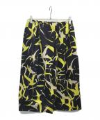 house of lotusハウスオブロータス）の古着「マリンプリントイレギュラータックスカート」｜ネイビー